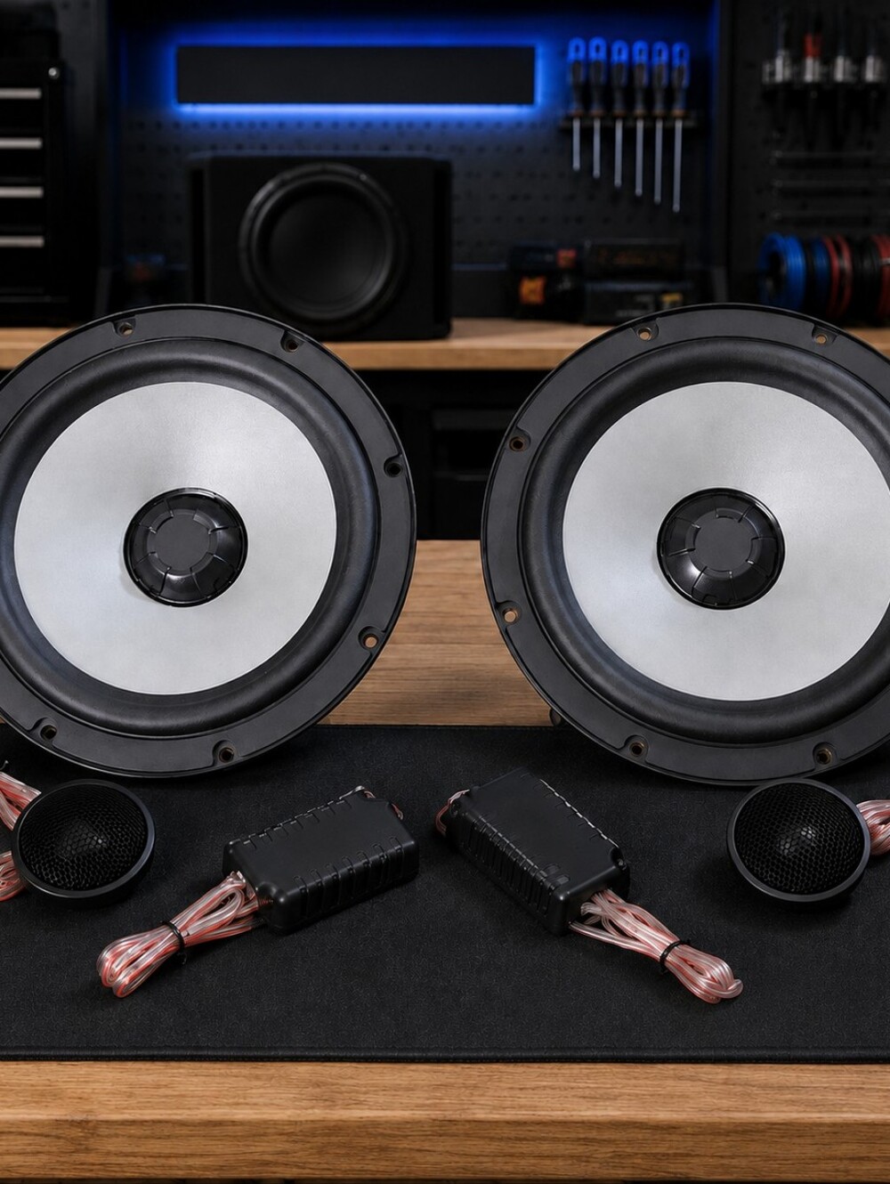 Car Audio  6.5" Car Speakers  And Tweeters - 6501